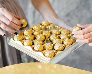 Golden Pill Ferrero Rocher Chocolate